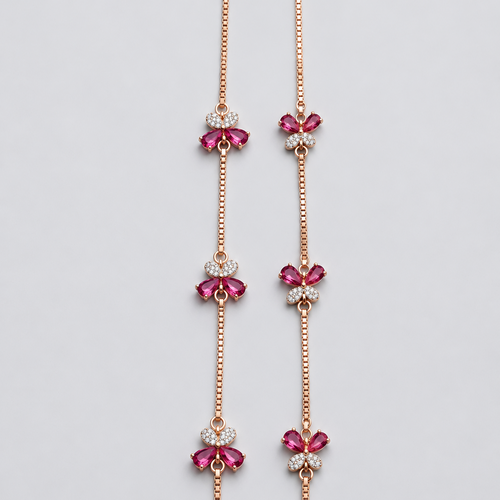 Camellia Anklets