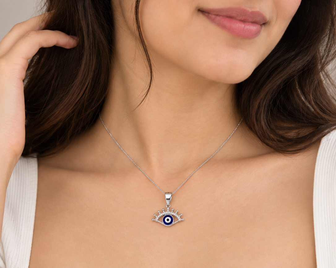 Basilica Evil eye pendant