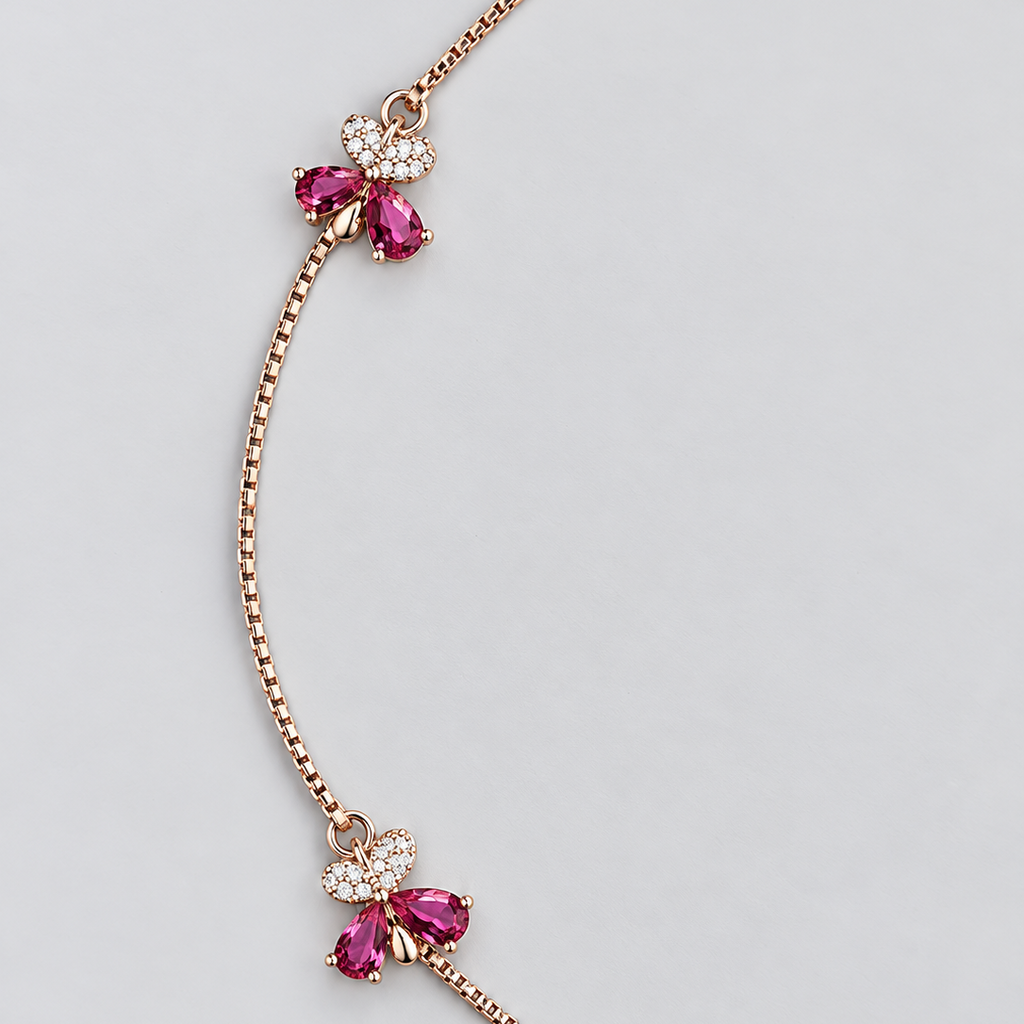Camellia Anklets